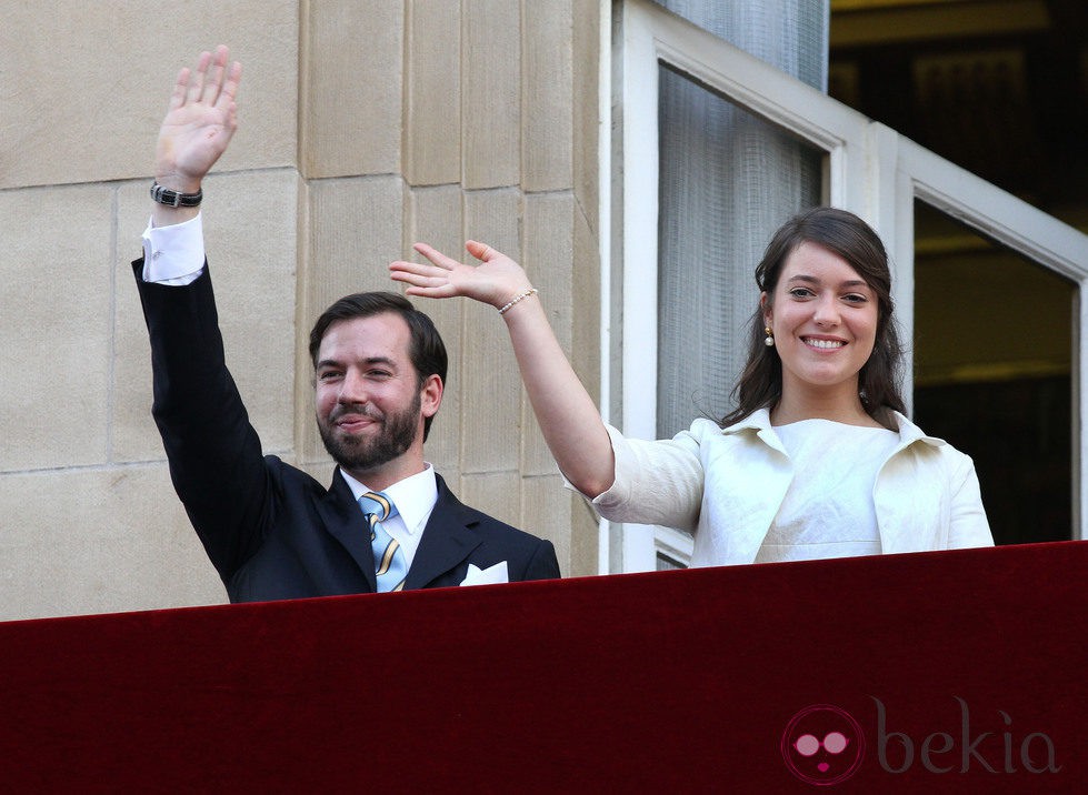 Los Príncipes Guillermo y Alejandra el Día Nacional de Luxemburgo