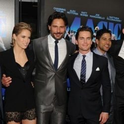 Equipo de 'Magic Mike' en la premiere de la película en Los Angeles