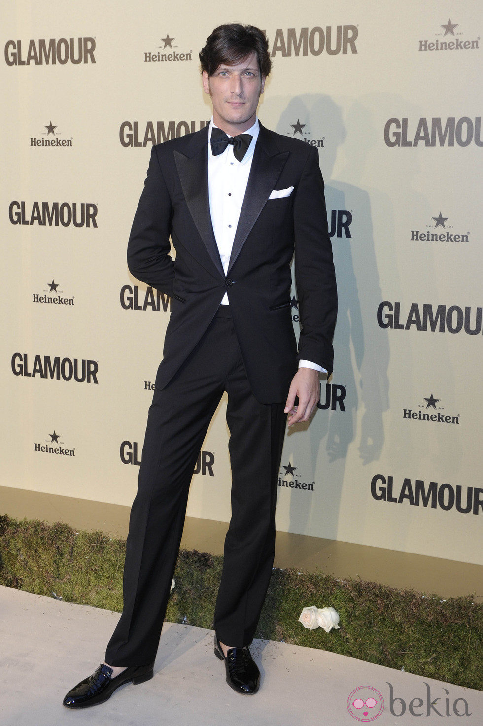 Luis Medina en el décimo aniversario de Glamour