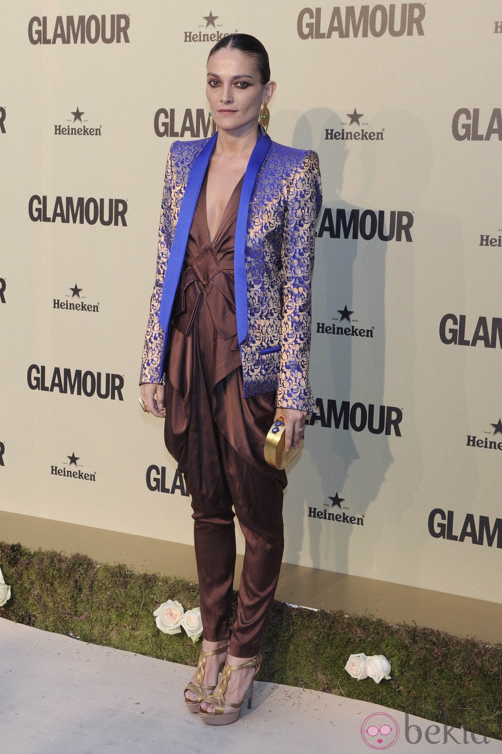 Laura Ponte en el décimo aniversario de Glamour