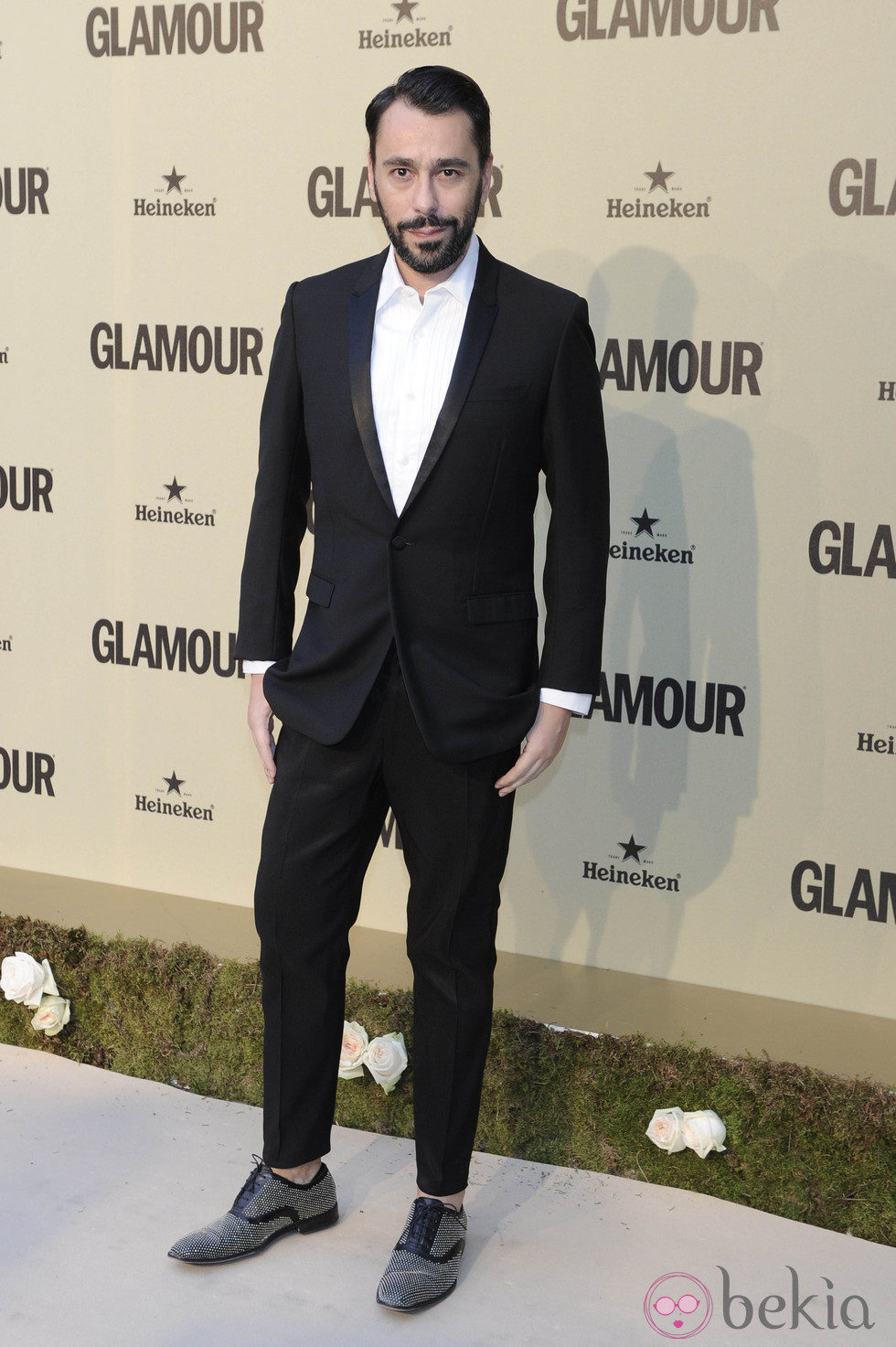 Juanjo Oliva en el décimo aniversario de Glamour