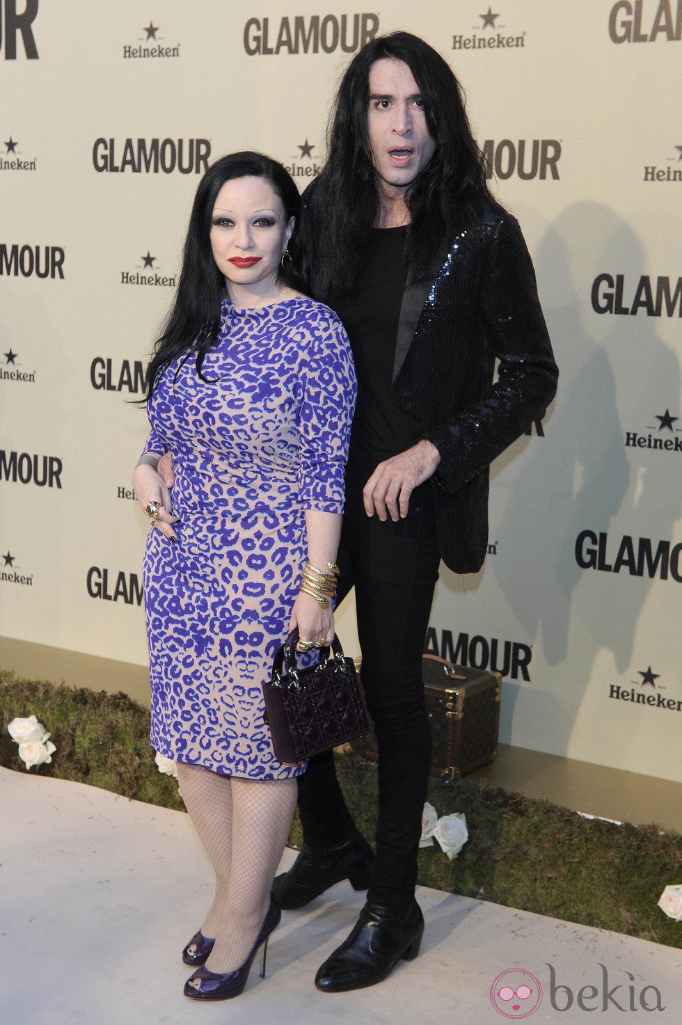 Alaska y Mario en el décimo aniversario de Glamour