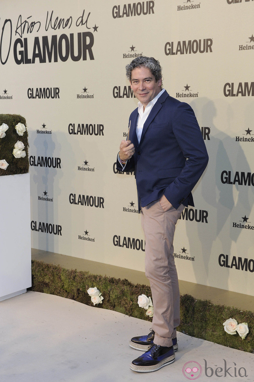 Boris Izaguirre en el décimo aniversario de Glamour