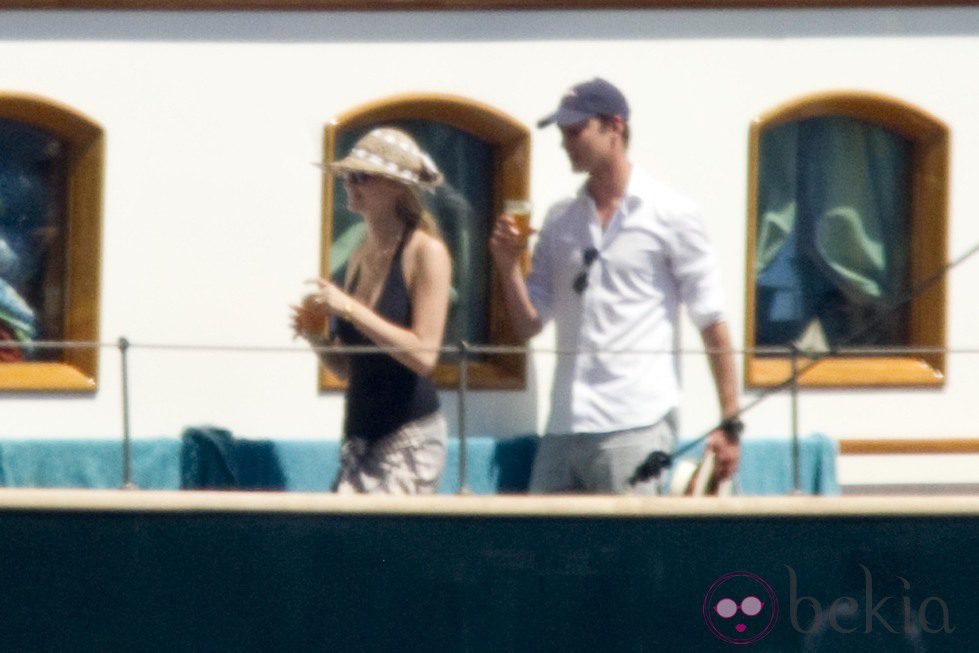 Pierre Casiraghi y Beatrice Borromeo a bordo del Pacha III