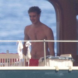 Pierre Casiraghi a bordo del Pacha III