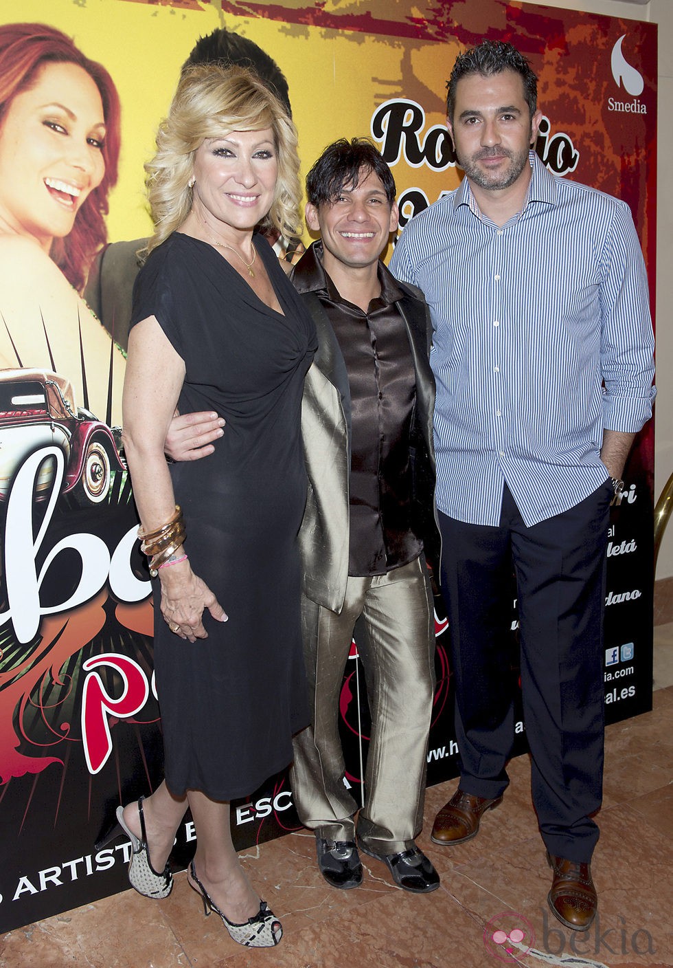 Rosa Benito y Andrés Fernández en el estreno del musical 'Habana Pasión'