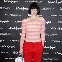 Bimba Bosé en la inauguración del stand de belleza de Tom Ford