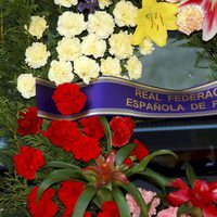 Corona de la Federación de Fútbol al abuelo de Sara Carbonero