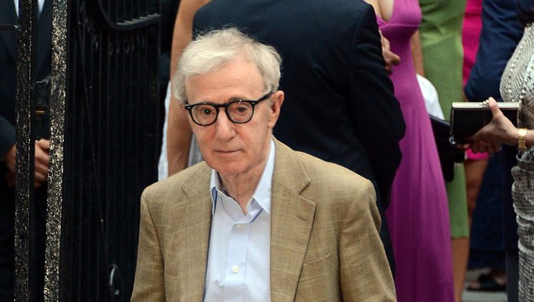 Woody Allen en la boda de Alec Baldwin