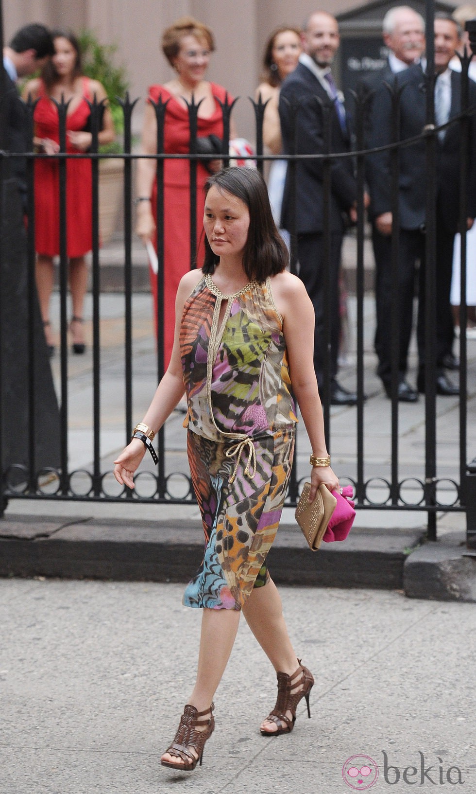 Soon-Yi Previn en la boda de Alec Baldwin