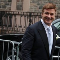 Alec Baldwin en su boda con Hilaria Thomas