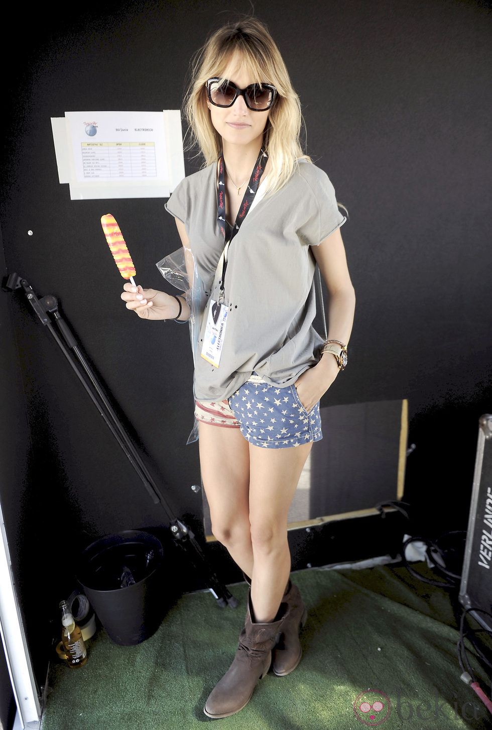 Alba Carrillo en Rock in Rio Madrid 2012