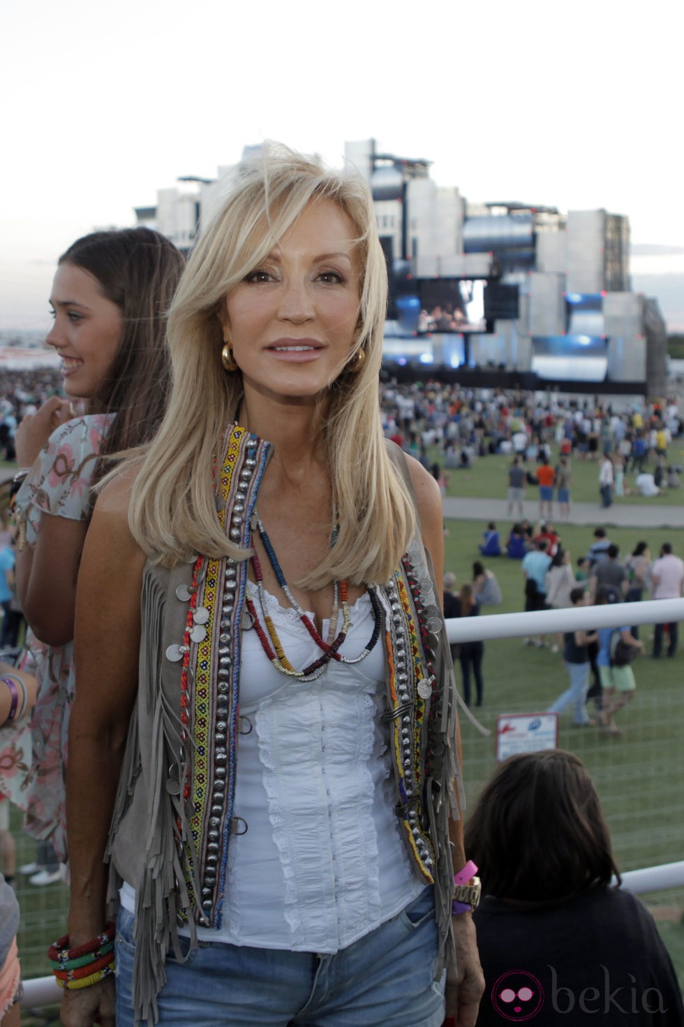 Carmen Lomana en Rock in Rio Madrid 2012