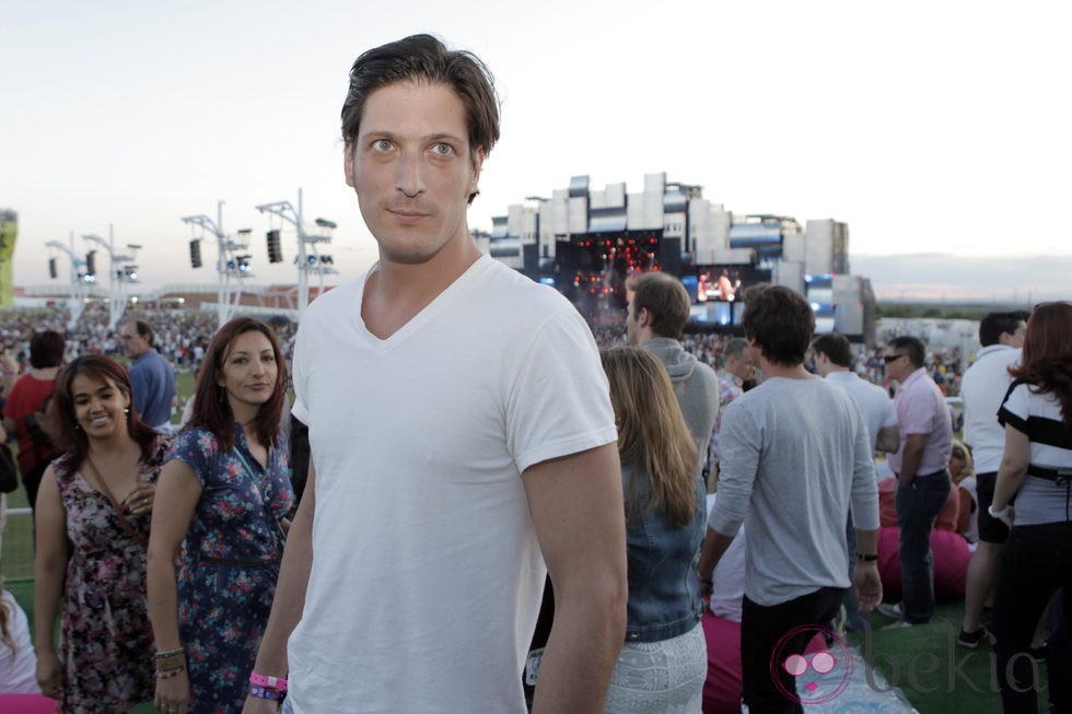 Luis Medina en el primer día Rock in Rio Madrid 2012