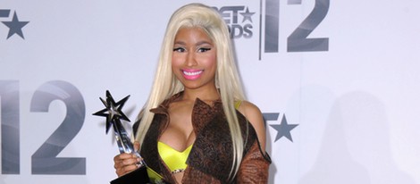 Nicki Minaj en los Bet Awards 2012