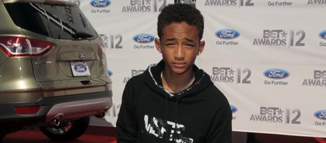 Jaden Smith en la alfombra roja de los Bet Awards 2012