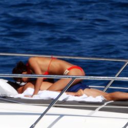 Cristiano Ronaldo e Irina Shayk derrochan pasión en Saint-Tropez