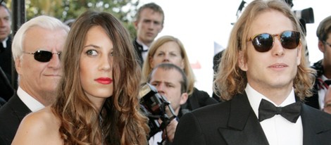 Andrea Casiraghi y Tatiana Santo Domingo en Cannes