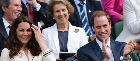 Los Duques de Cambridge en Wimbledon 2012