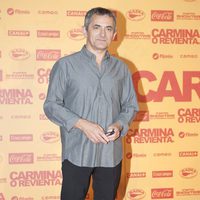 Iñaki Miramón en el estreno de 'Carmina o revienta'