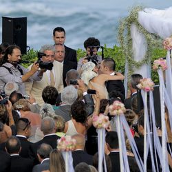 Andrés Iniesta y Anna Ortiz se casan en el Castillo de Tamarit