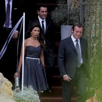 Sandro Rossel en la boda de Andrés Iniesta y Anna Ortiz