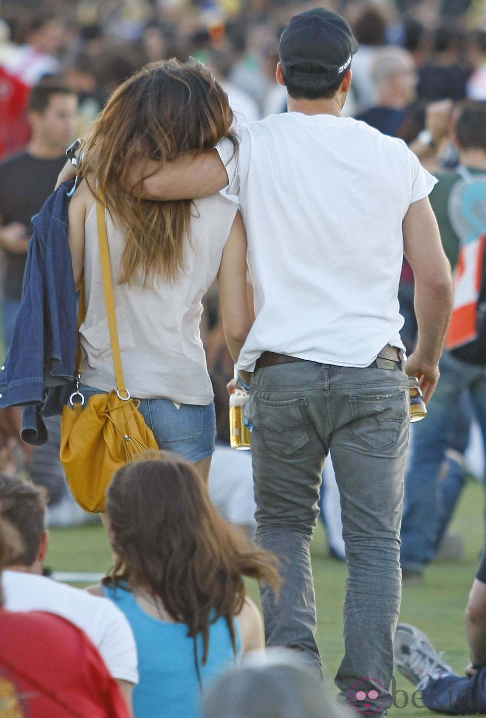 Blanca Suárez y Miguel Ángel Silvestre, muy acaramelados en Rock in Rio Madrid 2012