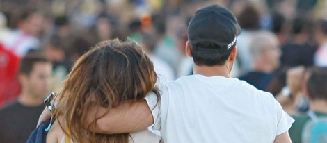 Blanca Suárez y Miguel Ángel Silvestre, muy acaramelados en Rock in Rio Madrid 2012