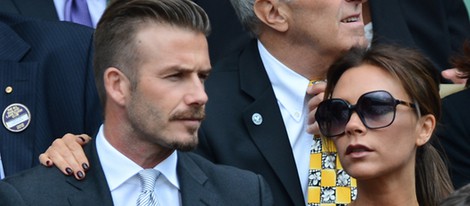 David y Victoria Beckham asisten a la final de Wimbledon