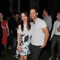 Elizabeth Reaser y Peter Facinelli en el estreno de 'Amanecer. Parte 2' en la Comic-Con 2012