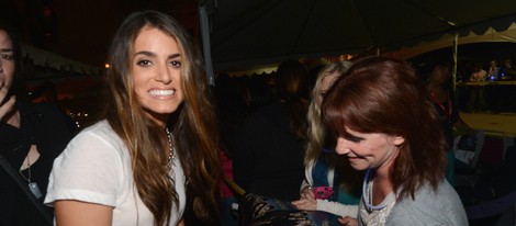 Nikki Reed firmando autógrafos en el estreno de 'Amanacer. Parte 2' en la Comic-Con 2012