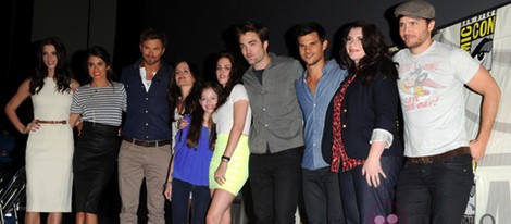 Reparto de 'Amanecer. Parte 2' en la Comic-Con 2012