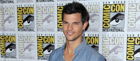 Taylor Lautner en la presentación de 'Amanecer. Parte 2' en la Comic-Con 2012