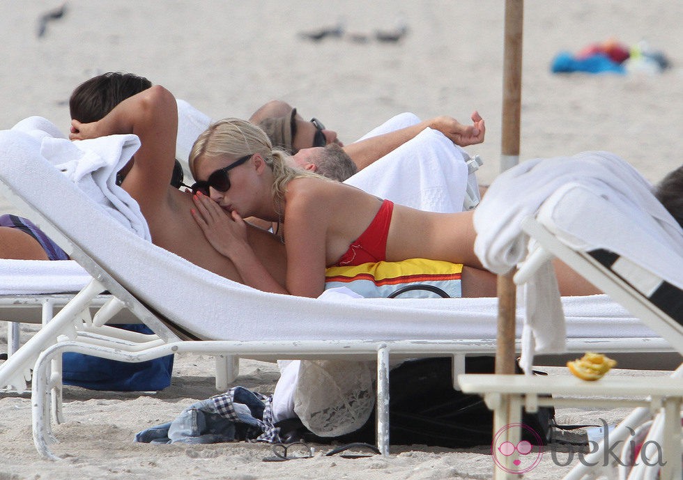 Sami Khedira y Lena Gercke disfrutan de su amor de vacaciones en Miami