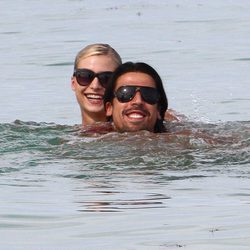 Sami Khedira y Lena Gercke, de vacaciones en Miami