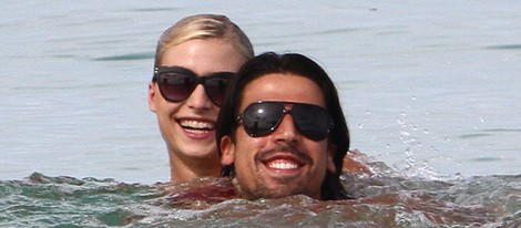 Sami Khedira y Lena Gercke, de vacaciones en Miami