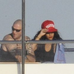 Rihanna y Drake en Cerdeña