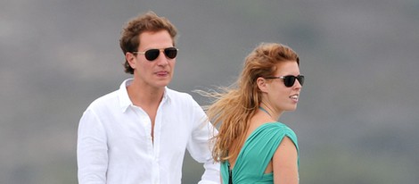 Beatriz de York y su novio Dave Clark, de vacaciones en Saint-Tropez