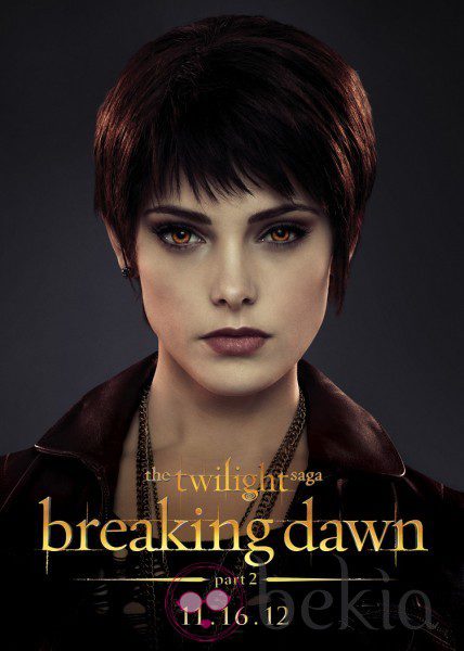 Ashley Greene en un poster promocional de 'Amanecer.Parte 2'