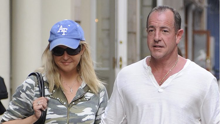 Michael Lohan y Kate Major por Nueva York