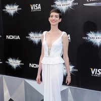 Anne Hathaway en el estreno de 'El Caballero Oscuro: La leyenda renace' en Nueva York