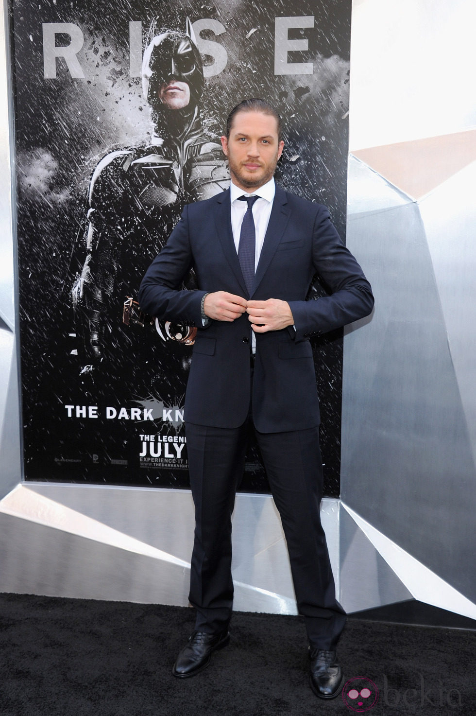 Tom Hardy en el estreno de 'El Caballero Oscuro: La leyenda renace' en Nueva York