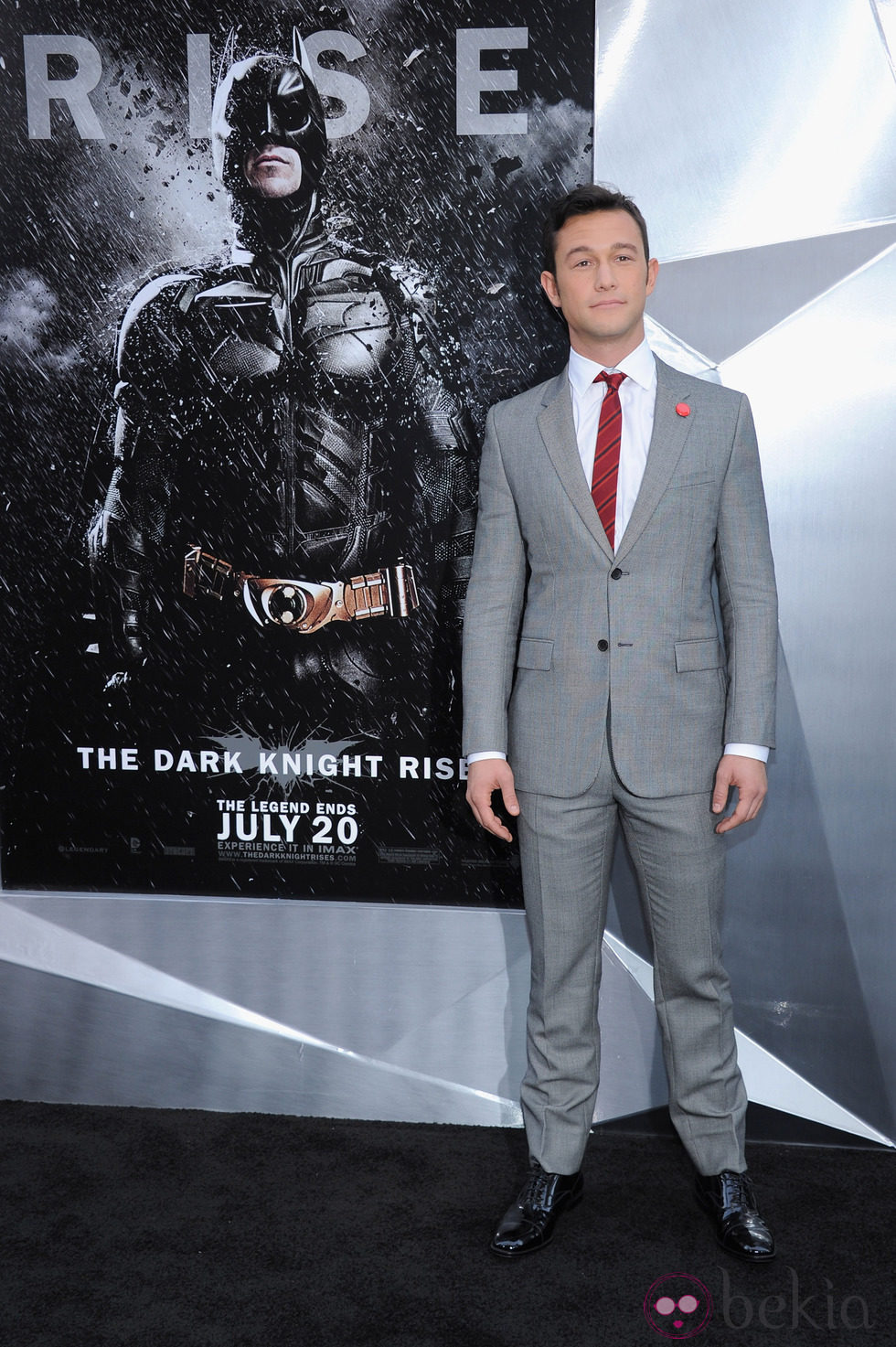 Joseph Gordon-Levitt en el estreno de 'El Caballero Oscuro: La leyenda renace' en Nueva York