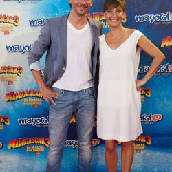 Paco León y Eva Hache en el estreno de 'Madagascar 3' en Madrid