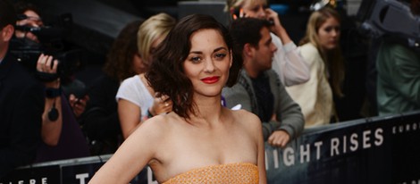 Marion Cotillard en el estreno de 'El caballero oscuro: la leyenda renace' en Londres