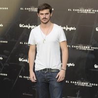 Gonzalo Ramos en el estreno de 'El caballero oscuro: la leyenda renace' en Madrid