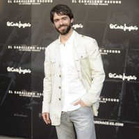 Alberto Amarilla en el estreno de 'El caballero oscuro: la leyenda renace' en Madrid