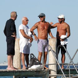 Giorgio Armani de vacaciones en Saint Tropez