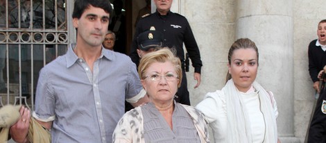 Jesulín de Ubrique, María José Campanario y su madre Remedios Torres