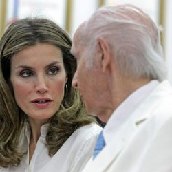 La Princesa Letizia en una conferencia sobre enfermedades raras en Valencia